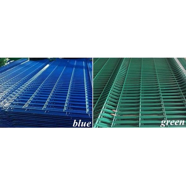 PVC Coated 50*200mm Mesh Hole Triangle Fence For Airport OEM