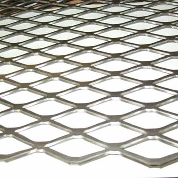 Steel Small Hole Decorative Facade Expanded Metal Mesh