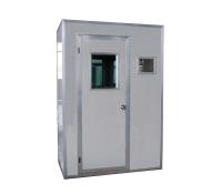 1250W Stainless Steel Air Shower Units with PVC Roller Shutter Door