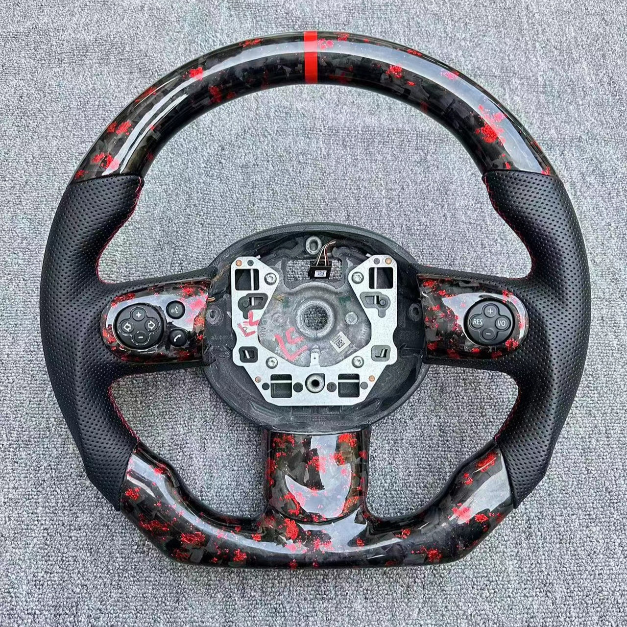 True Carbon Fiber Forged Racing Steering Wheel for BMW Mini Cooper R55/56/60 F55/56