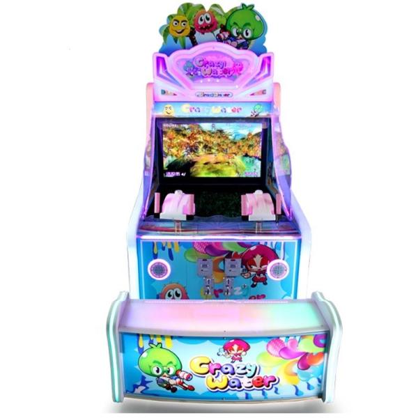 Water Shooting Ticket Redemption Game Machine Coin Operated CE SGS Certificate