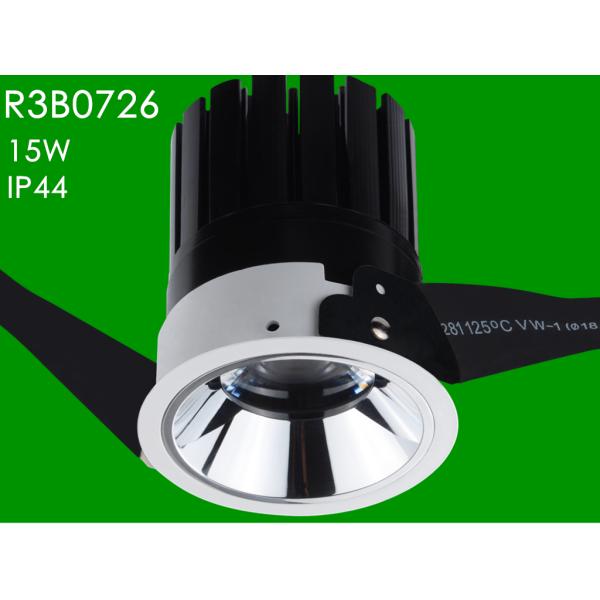 15W Interior Mini Downlight IP44 Rated Recessed Fixed Hotel Commercial LED Lights