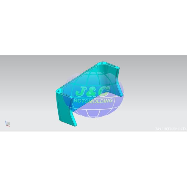 OEM Plastic Rotational Moulding Furniture Kids Bunk Beds By Aluminum Rotational Mold