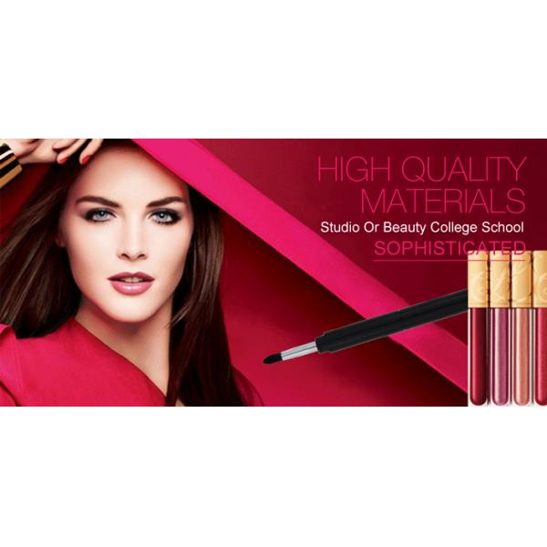 Single Silicone Hair Black Handle Liner Makeup Brush Cosmetic Brush