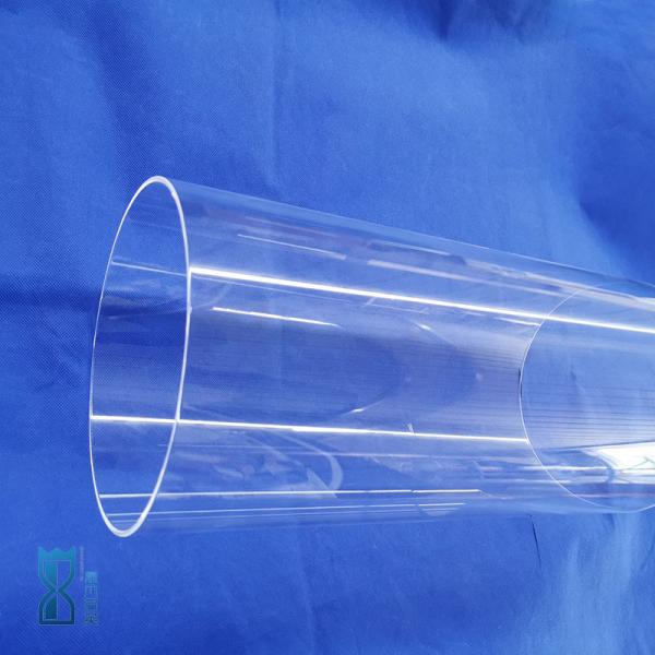 O cilindro resistente ao calor do vidro de quartzo fundiu os tubos de quartzo transparente de silicone
