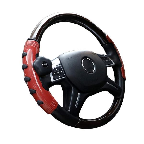 Breathable Anti Slip Steering Wheel Cover , Car Pvc Steering Wheel Cover