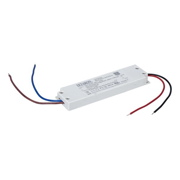 Bathroom Cabinet Lighting Letaron LED Driver 24W 12V Super Slim 120VAC