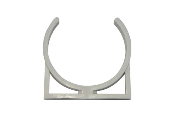 White Color Ro Filter Parts Single Water Purifier Fittings Clamp ABS Material