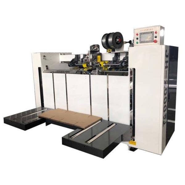 Máquina semi automática de Gluer de la carpeta de la caja con la sola persona del PLC