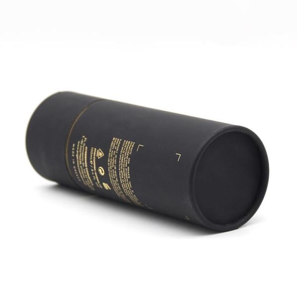Cylinder Kraft Cardboard Tube Gift Box , Round Kraft Paper Tube With Embossing Stamping