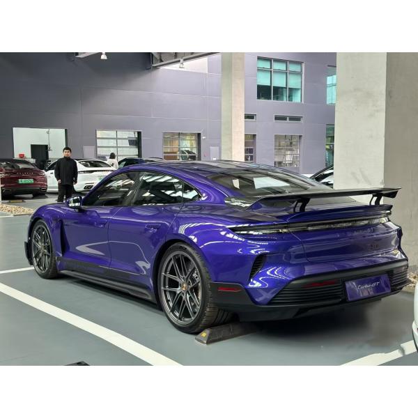 Taycan Porsche Body Kit Taycan Wch Style Carbon Fiber Spoiler Wing