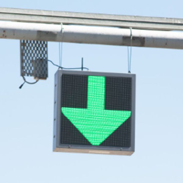 Wholesale High Brightness Red Cross Green Arrow Highway LED Lane Control Sign