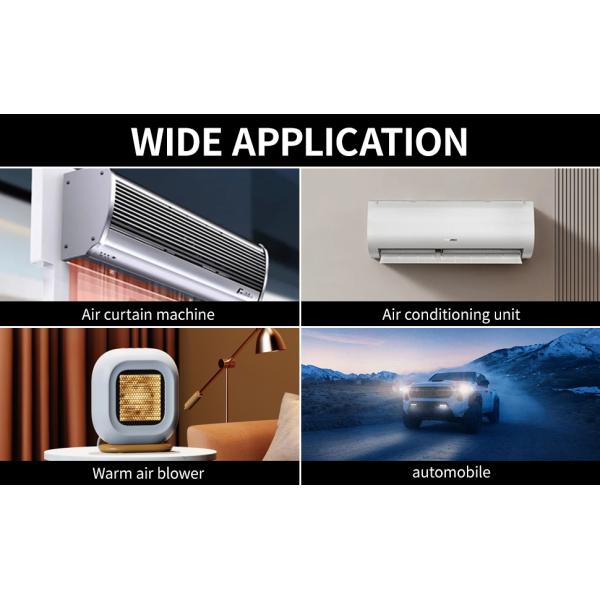 220V 120X50.5X26mm 300w PTC heating element heater Mini Air Heater Fan Incubator Ceramic Heater Element Heating Equipment