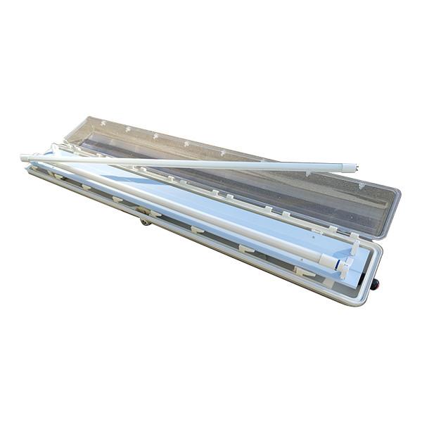 IP66 LED リニア防爆ライト 220V T5 T8 チューブ ATEX 危険場所用