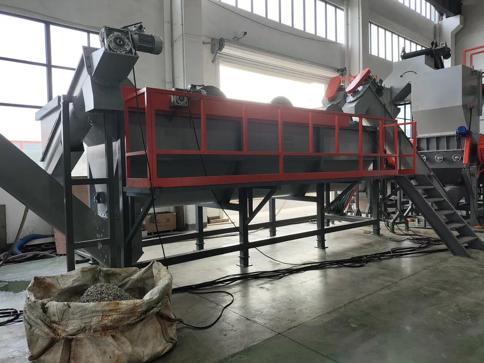 High Capacity Automatic PET Recycling System Plastic Bottle Recycling Machine