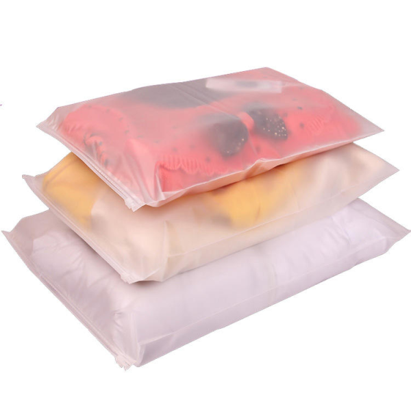 Customized logo matte transparent zipper, zipper design for clothing bags, moisture-proof shoes and socks, intaglio printed surface