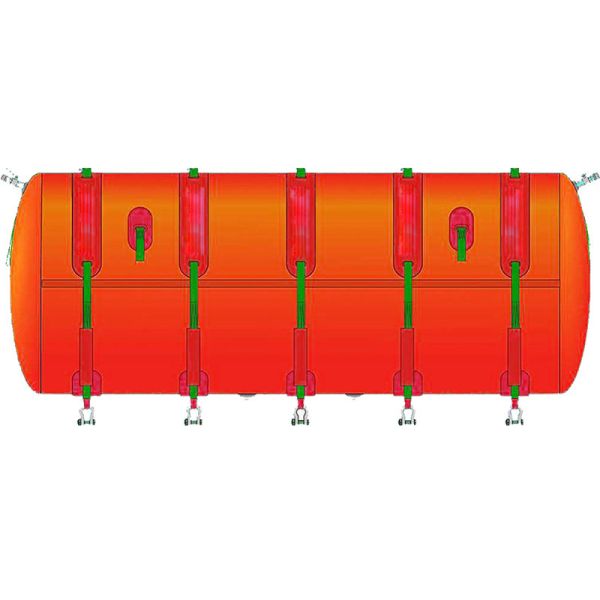 Salvage Floating Bags Flexible Anti Aging Corrosion Resistant Rubber