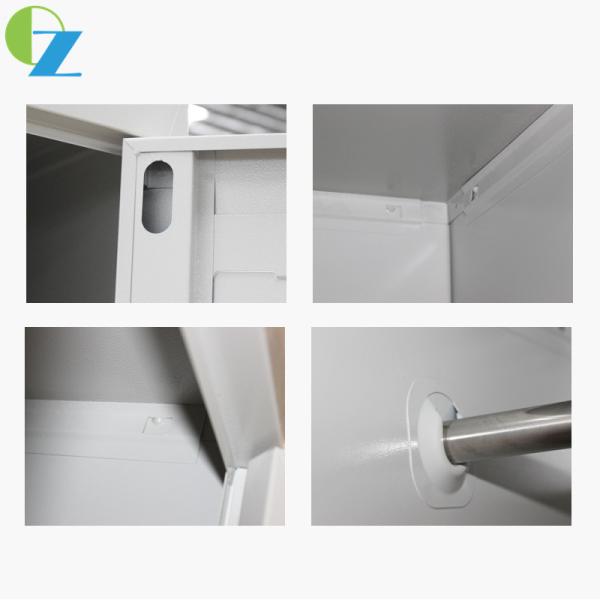 шкафчик спортзала штата шкафчика вертикальной одиночной двери 1mm стальной с ногами металла