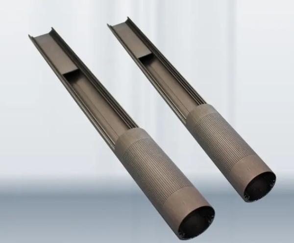 Conception de profilés ronds d'aluminium personnalisés usinage CNC pour l'éclairage médical