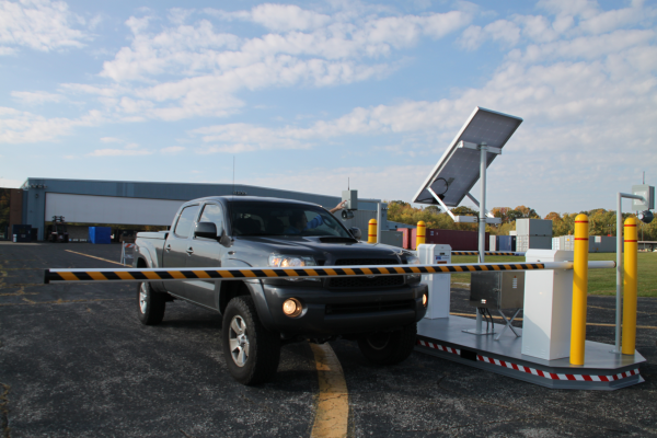 Оператор руки барьеров автостоянки Промышленн-степени солнечной энергии электро-механический