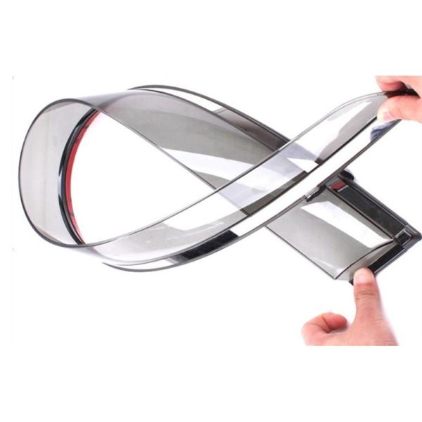 Stainless Steel Shining Garnish Window Visors For Nissan Qashqai 2015 Awning