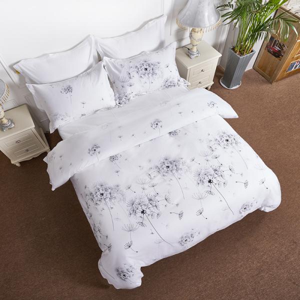 White Hotel Style Egyptian Cotton Sheets Nondisposable With Customized Logo