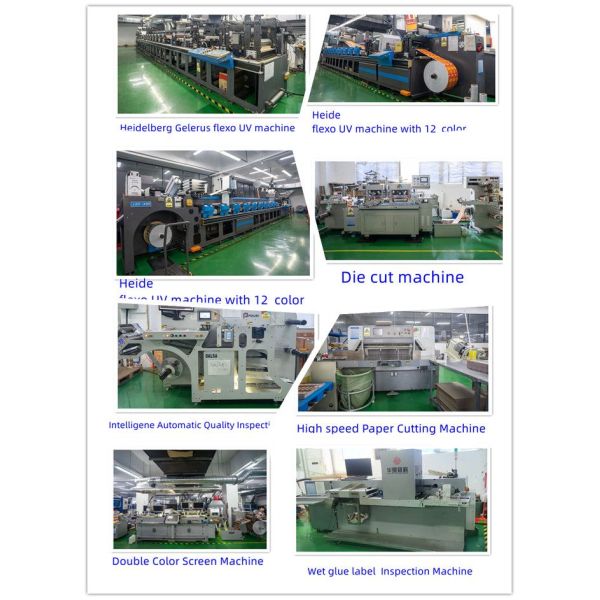 Transparent Label Sticker Printing