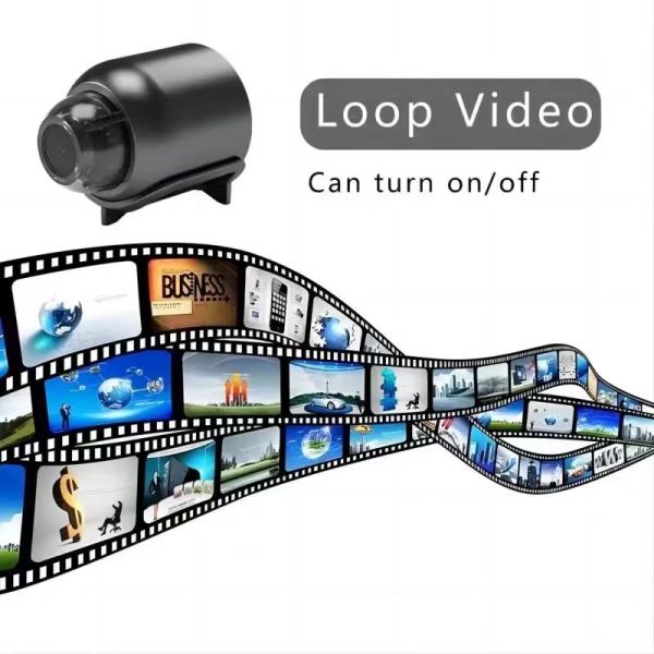 APP Remote Monitoring Mini Camera WiFi With 140° Wideangle 1920*1080p Resolution