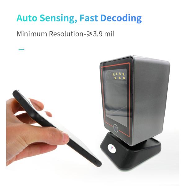 Kebo SK-8300 Payment Desktop USB 1D Bar QR Code Reader Scan 2D Scanning Platform Machine 2D Auto barcode scanner