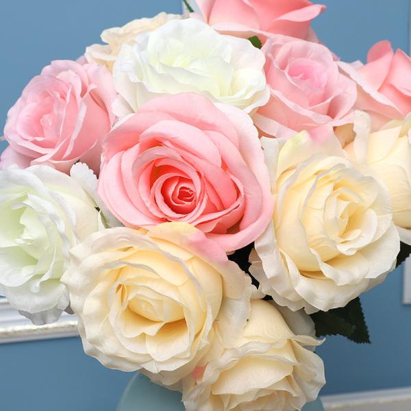 Artificial rose bouquets, silk flowers, plastic flowers and artificial flowers