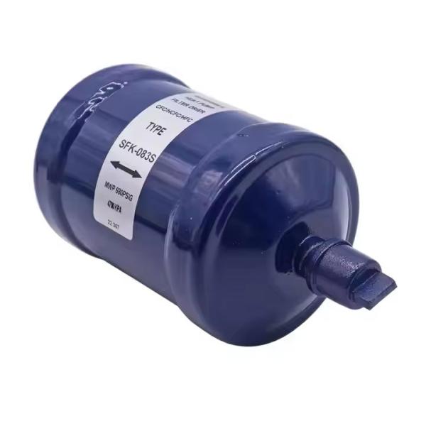 3/8 インチ SAE バイフロー液体フィルタードライヤー SFK-083S 熱ポンプのための新しい金属液体ラインフィルター