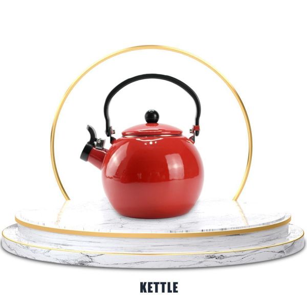 Gradient Coating Tea Pot Stove Top Kettle Steel Whistling Kettle 2.2L 2.5L