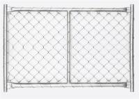 Tela galvanizada segurança da elevação 1,8 M Chain Link Fence da exploração agrícola