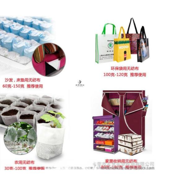 Ткань S SS SMS Pp Spunbond не сплетенная делая машиной 1600mm 2400mm 3200mm