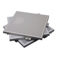 Finition d'aluminium perforée à découpe de précision pour l'architecture