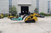 Boi articulado estreito hidráulico Front Telescopic Roader do patim