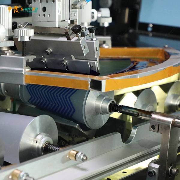 Automatic servo one color plastic cone cup screen printing machine with auto loading and unloading system SF-ASP/F/R1.