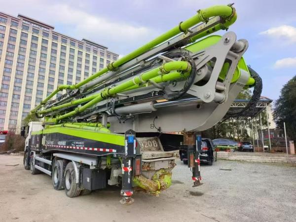 2022year Zoomlion 59M Concrete Pump Truck With Scania For Readymix Factory
