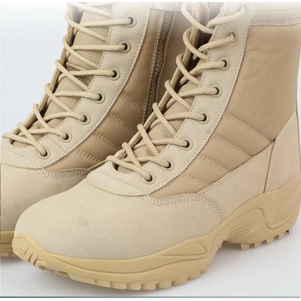Мужские и женские наружные высокополые пустынные сапоги Нескользящие водяные сапоги Казуальные наружные дышащие сапоги
