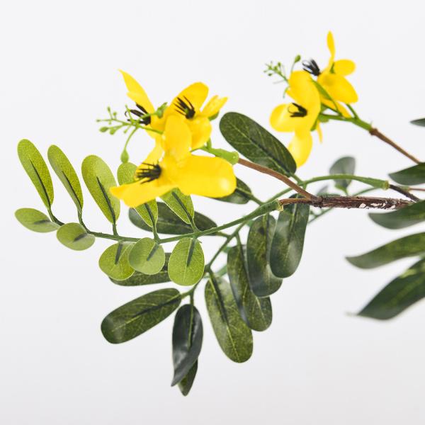 Plastic Artificial Potted Floor Plants Sunshine Trees For Indoor Outdoor Decor