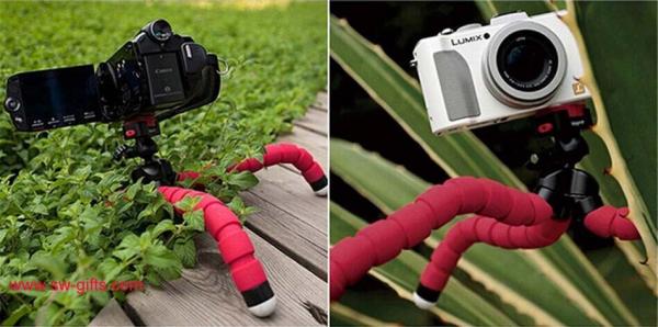 Car Phone Holder Flexible Octopus Tripod Bracket Selfie Stand Mount Monopod Styling Parts