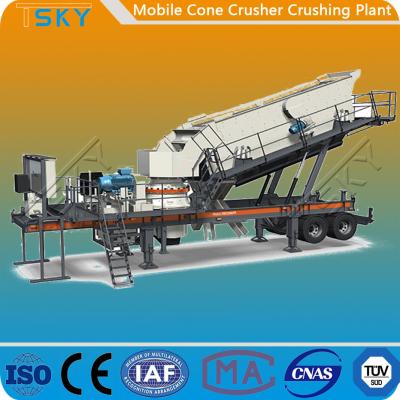 TS3S1848C100 Mobile 65tph Stone Crusher Machine