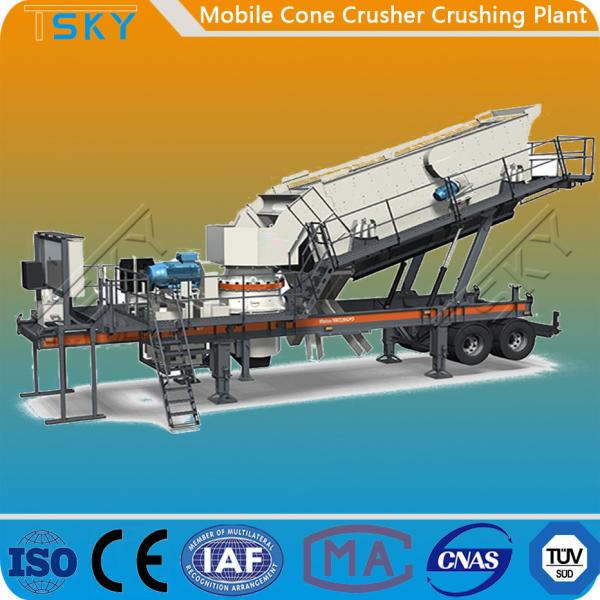 TS3S1848C100 Mobile 65tph Stone Crusher Machine