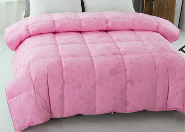 300 Thread Solid Printed Polyester 160*220cm Fiber Quilts