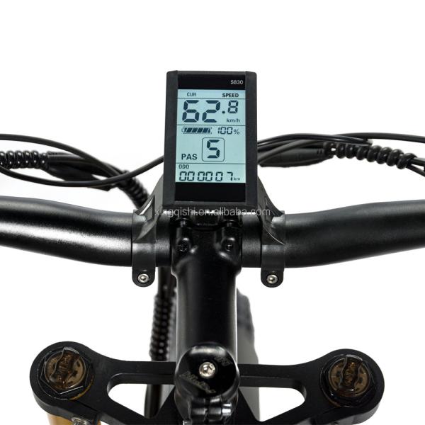 Exquisite 26 Inch Folding Electric Mountain Bike 750W Motor 14AH/48V