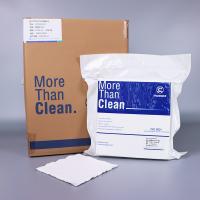 Deux chiffons de polyester de Cleanroom de couche classent 100 l'affichage à cristaux liquides TV 140g de 9 pouces