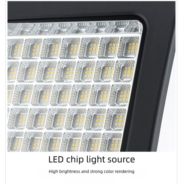 High Brightness LED Solar Flood Light IP66 Waterproof for Outdoor Park