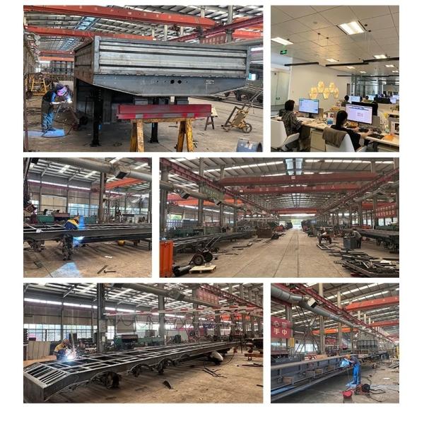 Grade Heavy Duty Self-dumping Cattle Carrier Trailer for Livestock Transport Truck
