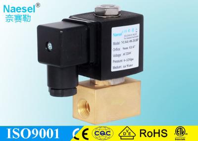 Miniature Solenoid Controlled Relief Valve , 9mm Orifice Waterproof Solenoid Valve