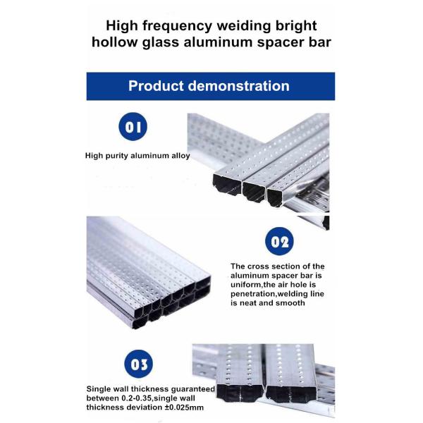 Изолируя стеклянная алюминиевая линия Адвокатура сварки рычажным контактом прокладки прокладки окна